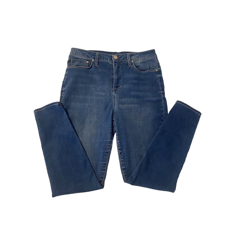 7 For All Mankind High Rise Denim Women's Skinny Jeans Size 12. Gently Used